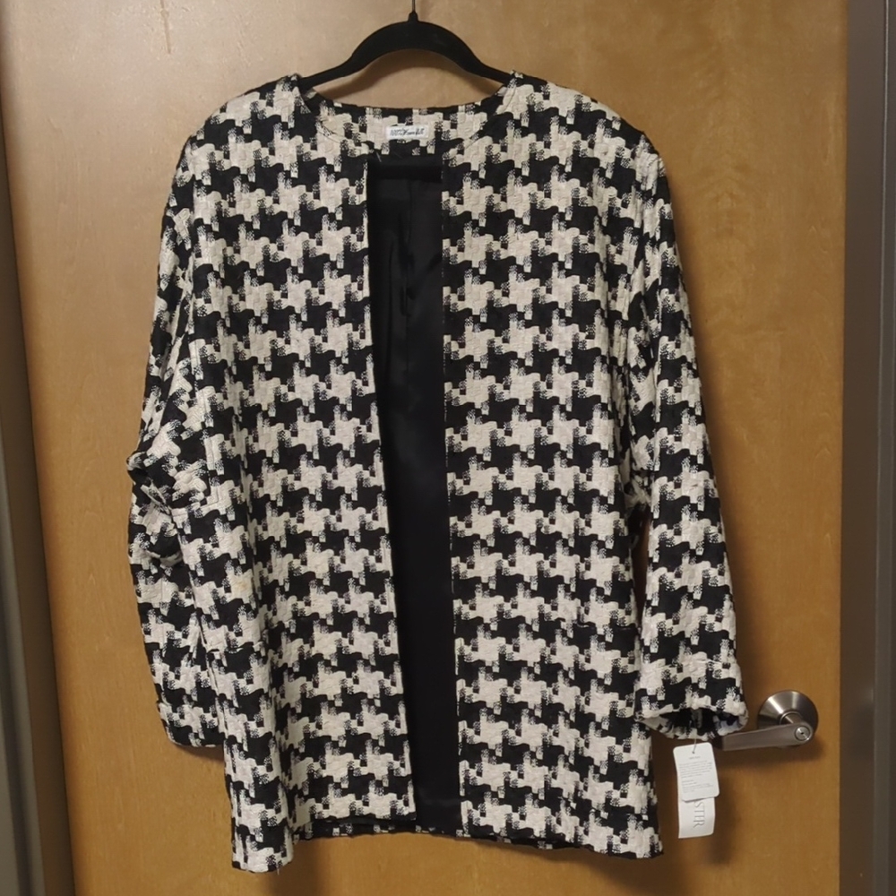 Doncaster Silks Vintage Handwoven Silk Jacket | NWT | 80s 90s Artwear